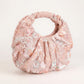 Sequin Hobo Shoulder Bag with Oversized Paillette Details Padded Handle