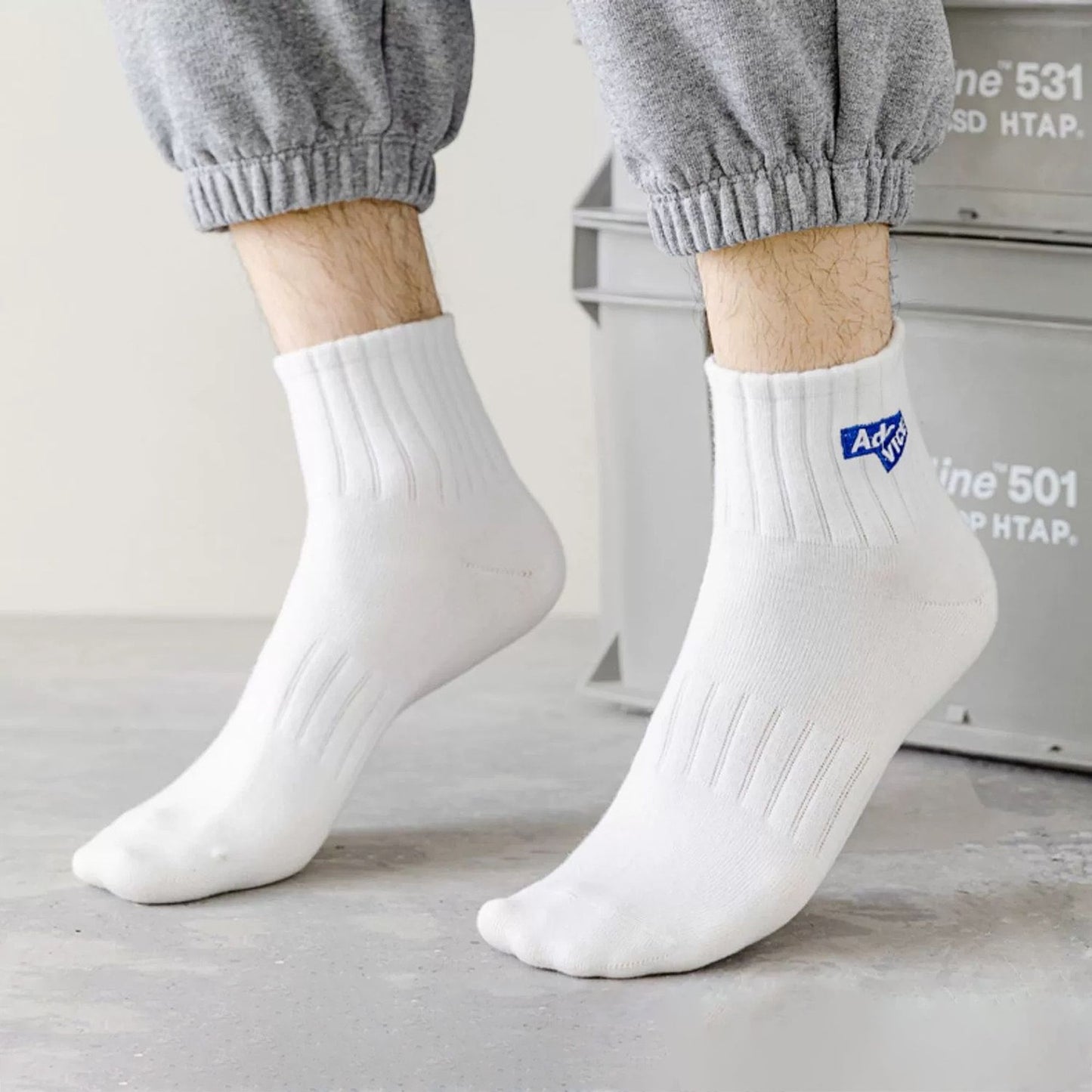 6pk Men's Sports Ankle Socks