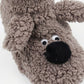 Fuzzy Dog Slipper Socks with 3D Ears US 5-10.5