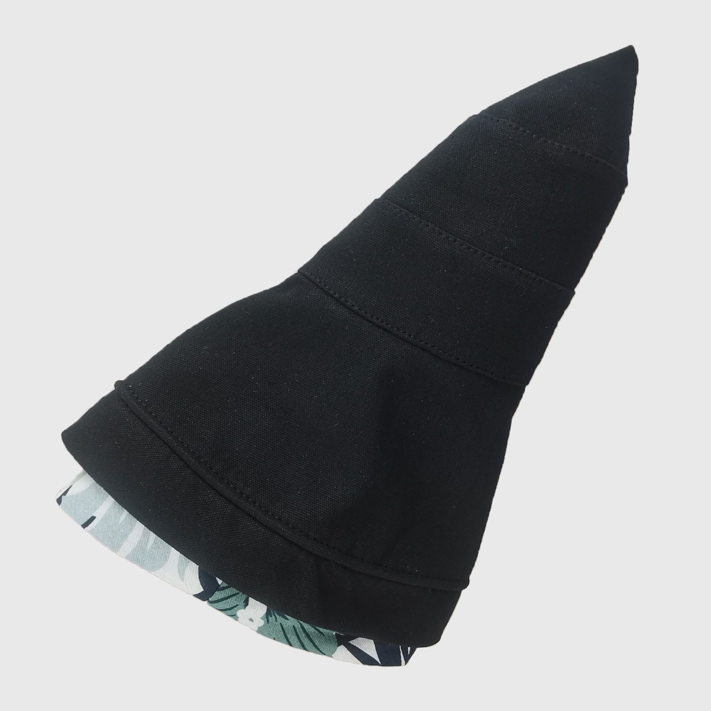 Women's 2-in-1 Double-Sided Bucket Hat with Floral & Solid Design