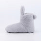 Fuzzy Bunny Slipper Boots