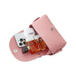 Pebbled Leather Mini Top Handle Bag with Chain Crossbody Strap and Turn Lock Closure