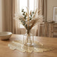 4 Pack Leaf Shaped PVC Placemats Washable Heat Resistant Table Mats
