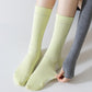 Reflective Cycling Socks with Night Visibility Design Padded Zones and Breathable Compression Fit