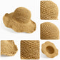Summer Sun Hat for Women - Lightweight Wide Brim Straw Hat for Beach and Vacation