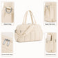 Nylon Travel Tote Gym Bag with Pockets and Shoulder Handles