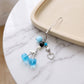 2-Piece Womens Beaded Phone Charm with Hanging Loop and Decorative Accents