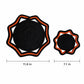 Woven Cotton Cord Octagonal Placemat and Coaster 2-Piece Set
