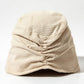 Textured Soft Bucket Hat with Foldable Brim Relaxed Fit and Lightweight Fabric Design