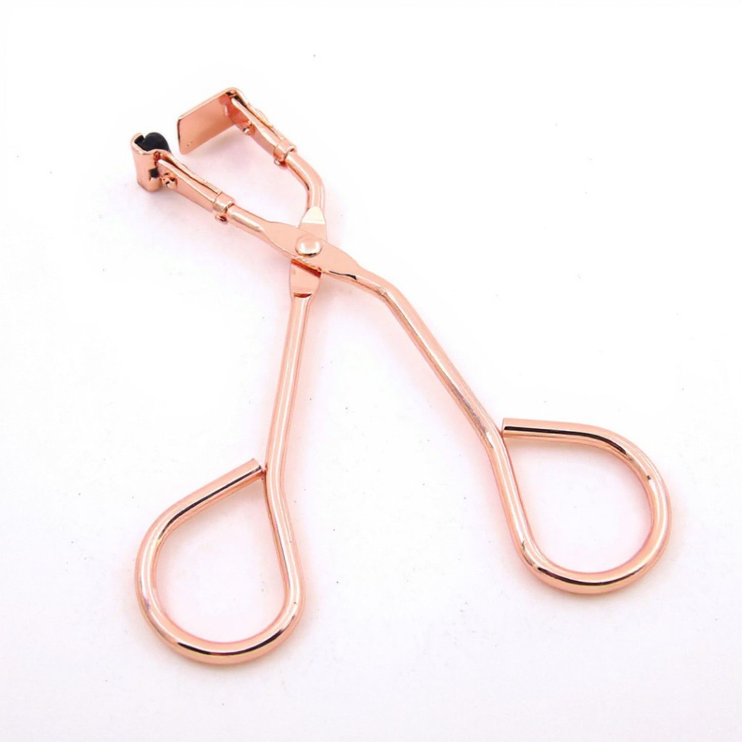 Classic Metal Eyelash Curler 2 Piece Set with Curved Lash Frame for Smooth Natural Lift