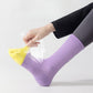 Reflective Compression Sports Socks with Breathable Fabric and Night Visibility Design 2-Pack