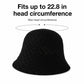 Summer Bucket Hat - Lightweight Woven Straw Sun Hat for Beach and Vacation