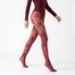 2-Piece Floral Lace Fishnet Tights