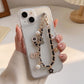 Decorative Chain Bag Strap with Charms and Swivel Clasps