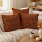 Textured Pumpkin Decorative Throw Pillow Cover for Sofa Bed Chair Fall Decor