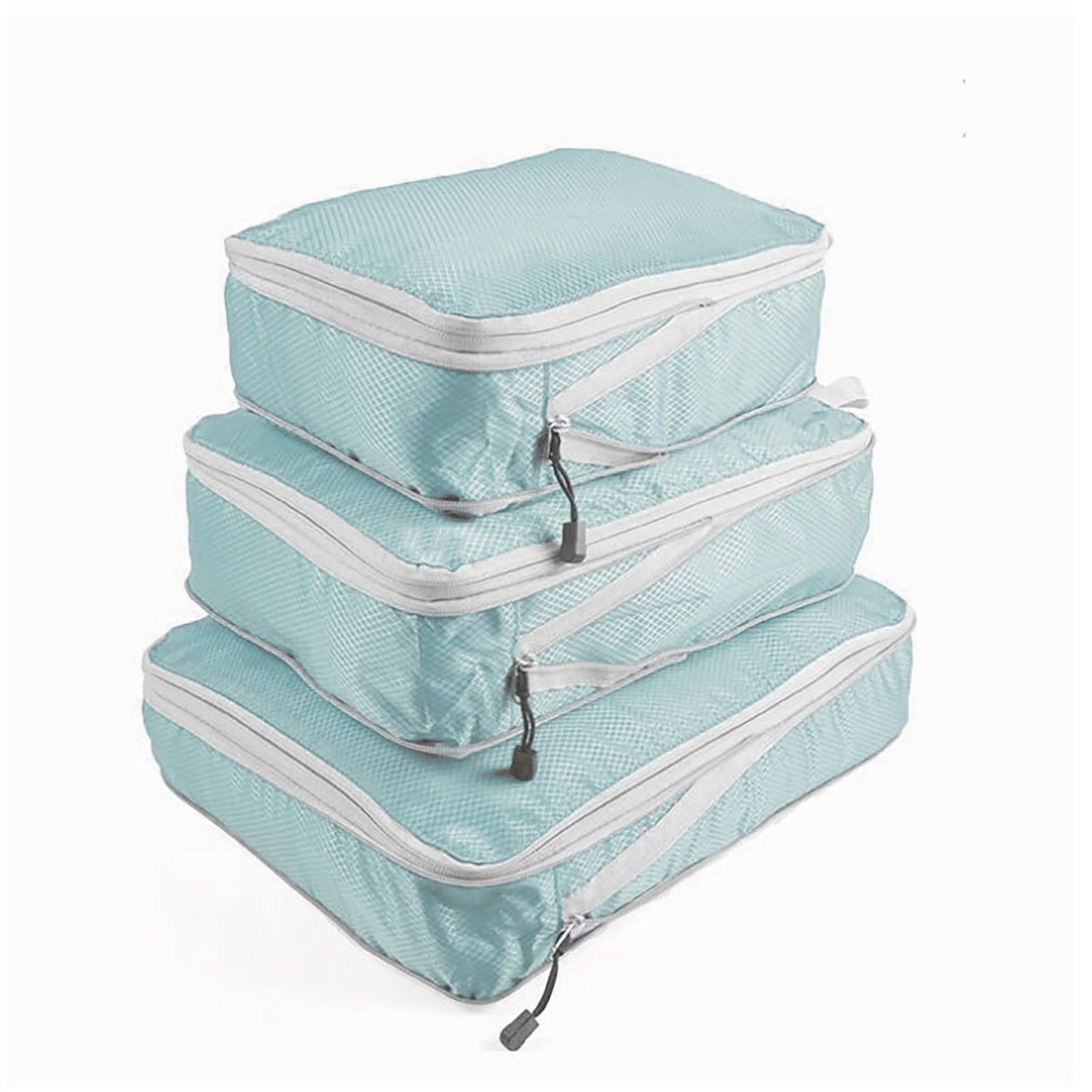 Lightweight Travel Packing Cubes Set with Zipper Closure Storage Bags Luggage Organizer Multi Size Set