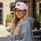 Womens Cotton Baseball Cap Adjustable Back Closure