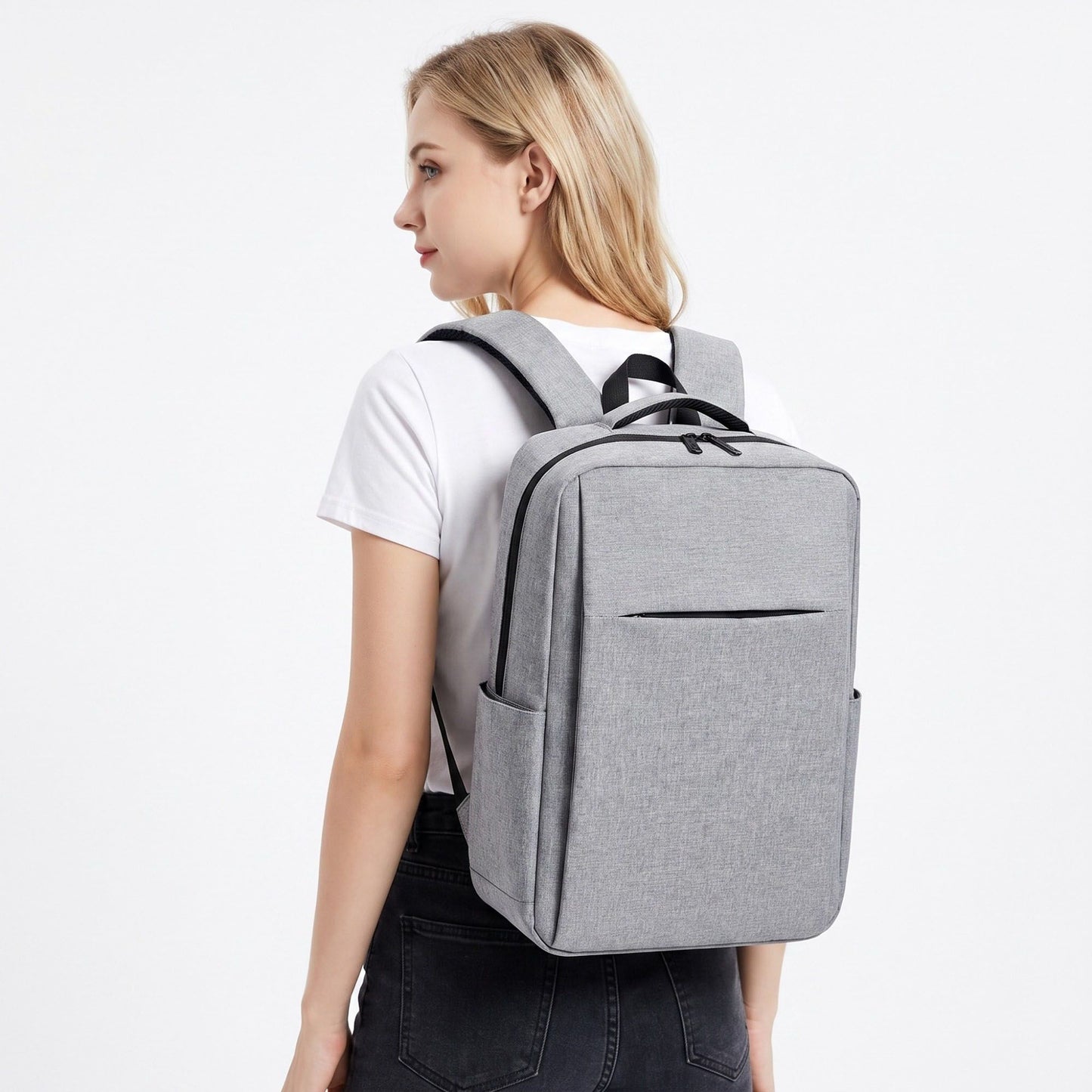 Modern Slim Laptop Backpack - Professional  Commuter Daypack for Office, School, and Travel