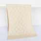 Soft Knit Scarf with Delicate Cutout Detailing 67x17.7 inches