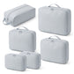 Travel Packing Cube Set with Zipper Closure Storage Bags Lightweight Organizer Luggage Set Multi Size