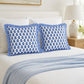 2 Pack Floral Lattice Ruffle Decorative Throw Pillow Covers