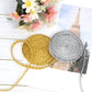 Gimp Braid Trim, 3 Yards 0.3 inch Metallic Woven Trim, Sewing DIY Craft Braid Ribbon for Hat Headband Costume Garment Decor Accessory
