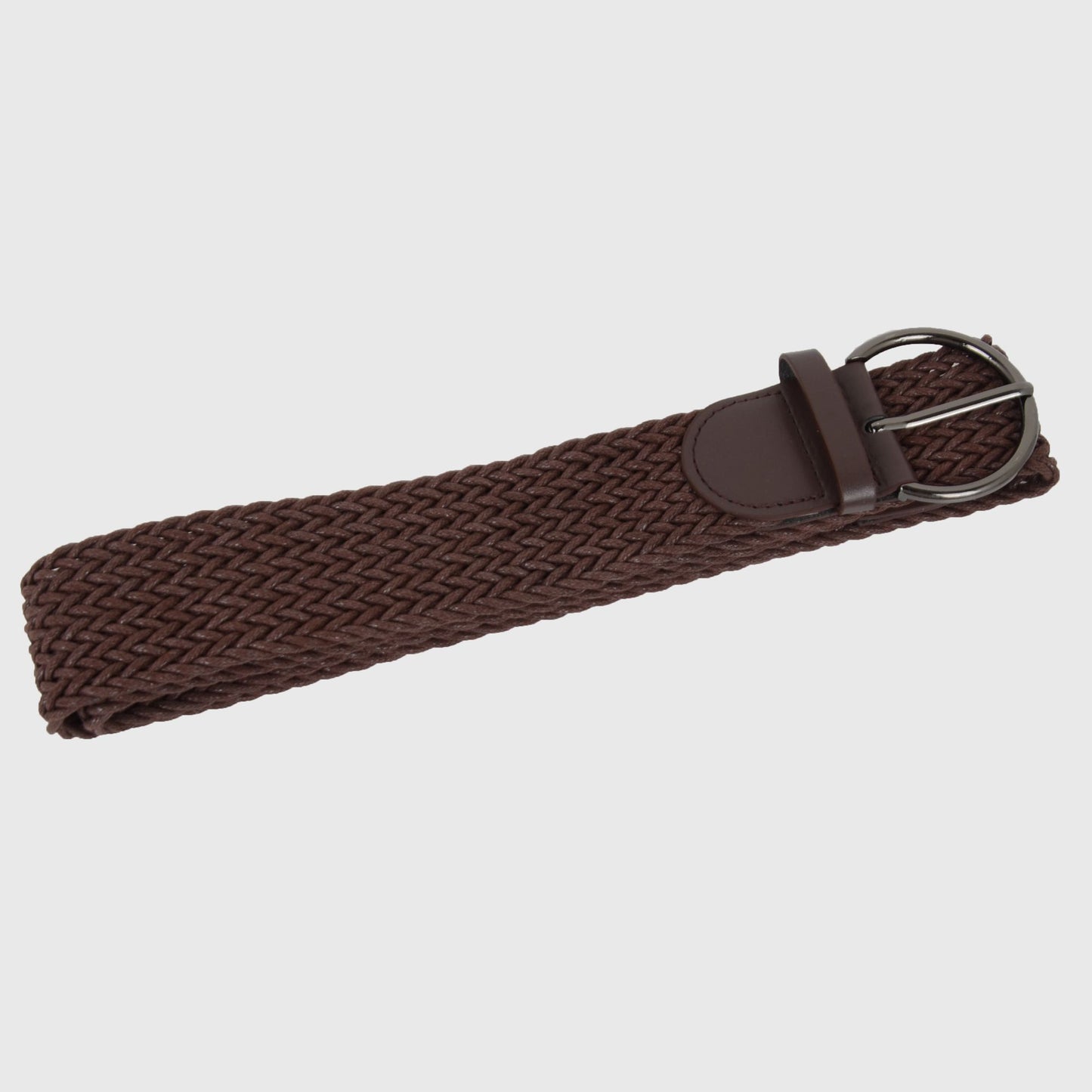 Chic Woven Womens Belt with Alloy Buckle