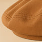 Men's Classic Flat Cap Fine Ribbed Ivy Newsboy Driving Hat