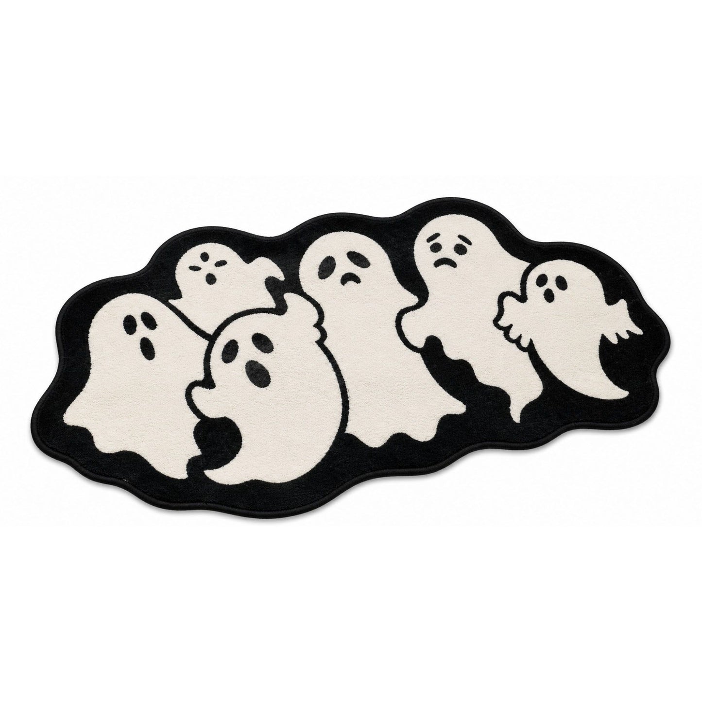 Halloween Shaped Long Accent Rug Nonslip Floor Mat 15.7 x 47.2 Inches