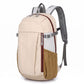 Everyday Backpack with Front Zip Pocket Side Mesh Pockets Padded Straps Top Hle