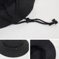 Wide Brim Straw Sun Hat with Chin Strap and Black Cord Detail for Outdoor Protection and Stylish Shade