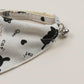Pet Cat and Dog Bandana Collar with Bell Adjustable Cartoon Cat Print Scarf Bib