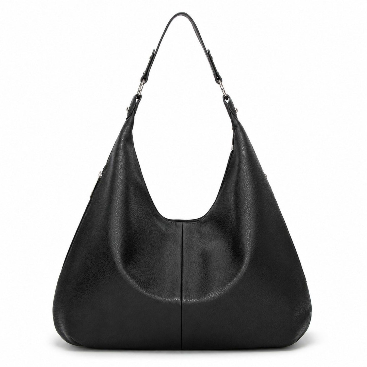 Oversized Slouchy Hobo Shoulder Bag with Adjustable Strap
