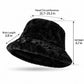 Plush Bucket Hat Soft Fuzzy Teddy Winter Casual Fashion Hat