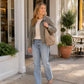 Faux Suede Slouchy Hobo Shoulder Bag