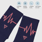 6pk Professional Athletic Socks - Ankle-Length Sports Socks with Elastic Cuff & Reinforced Design for Running & Gym