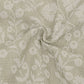 4-Piece Cotton Washed Jacquard Bedding Set with Duvet Cover Flat Sheet and Pillowcases Floral Texture