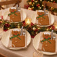 4pk Santa Christmas Silverware Holders