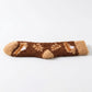 Fuzzy Pumpkin Crew Socks 2 Pair US 5-10.5