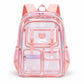 Clear Backpack with Multiple Pockets and Padded Straps