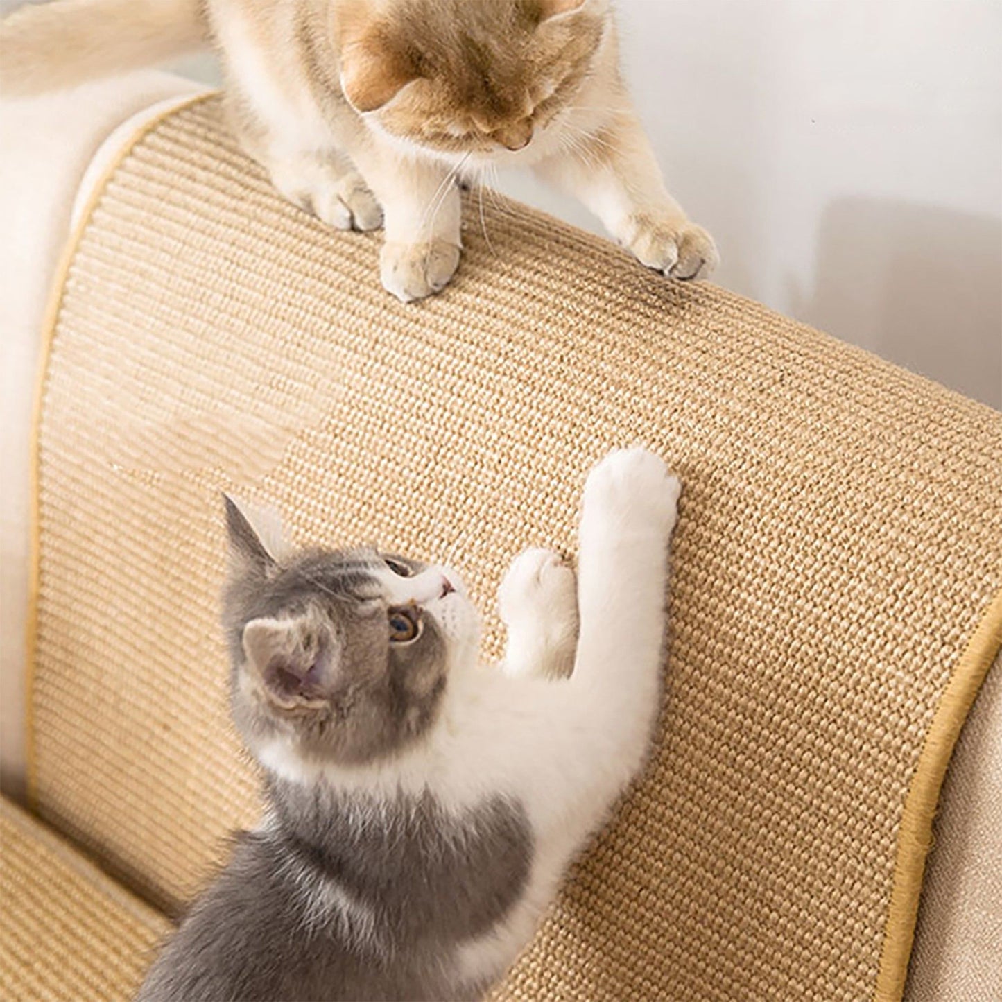 Cat Scratching Post Pad Sisal Mat Durable Furniture Protector for Cats Large Claw Resistance