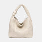 Woven Tote Bag Woven Shoulder Bag Large Capacity Underarm Hobo Handbag