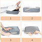 Travel Packing Cube Set with Mesh Panel Zipper Storage Bags Lightweight Organizer Luggage Set Multi Size