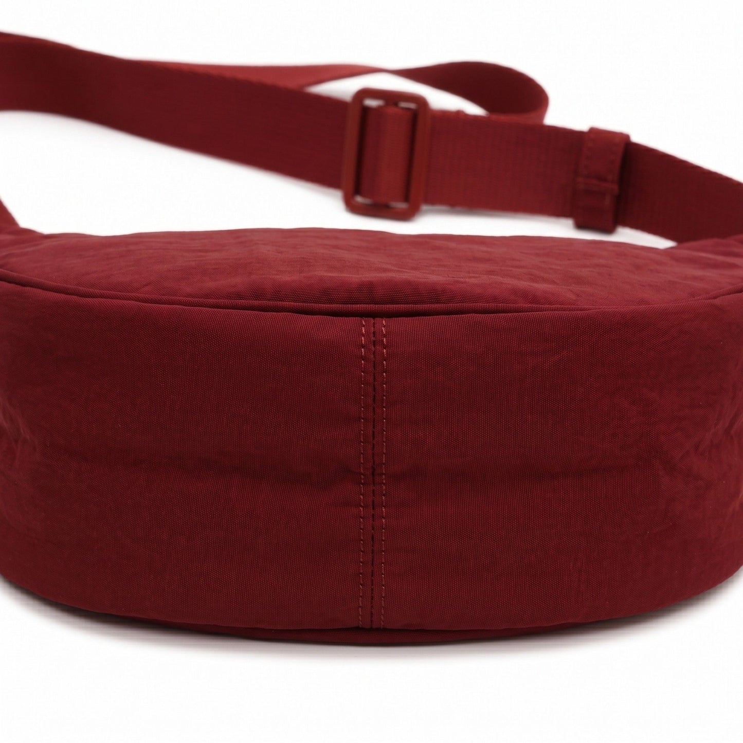 Nylon Crescent Crossbody Bag with Adjustable Strap Lightweight Casual Shoulder Bag