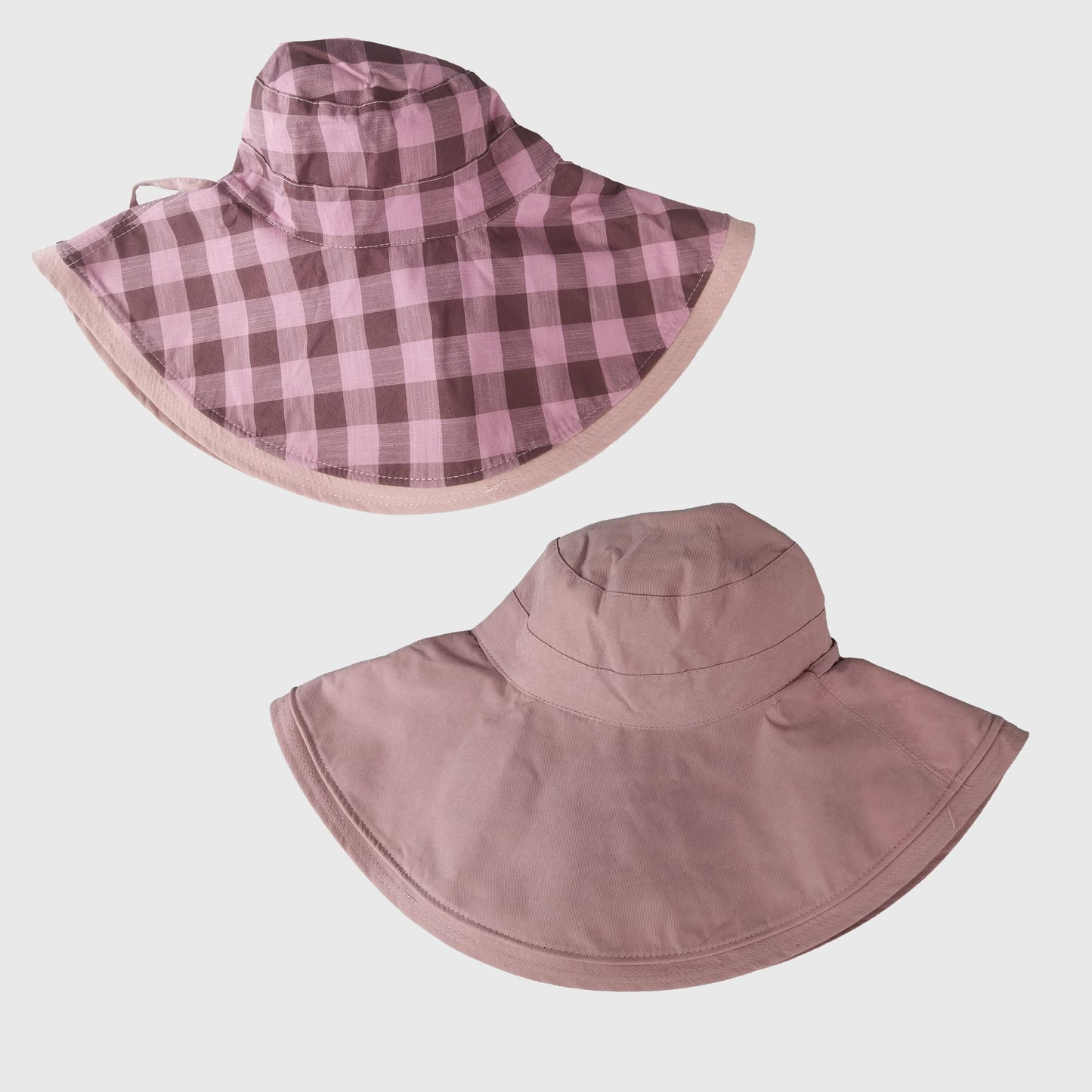 Women's Double-Sided Reversible Wide-Brim Sun Hat