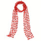 Sequin Floral Skinny Scarf Mesh Neck Wrap