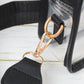 Women's Chic Transparent Crossbody & Messenger Bags with Decorative Scarf
