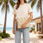 Woven Straw Crossbody Clutch Bag with Flap Closure Adjustable Strap Lightweight Shoulder Handbag