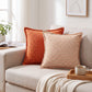Houndstooth Woven Decorative Throw Pillow Cover Textured Square Cushion Cover with Hidden Zipper