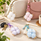 Fluffy Pom Keychain Cute Key Ring Handbag Charm Assorted Set